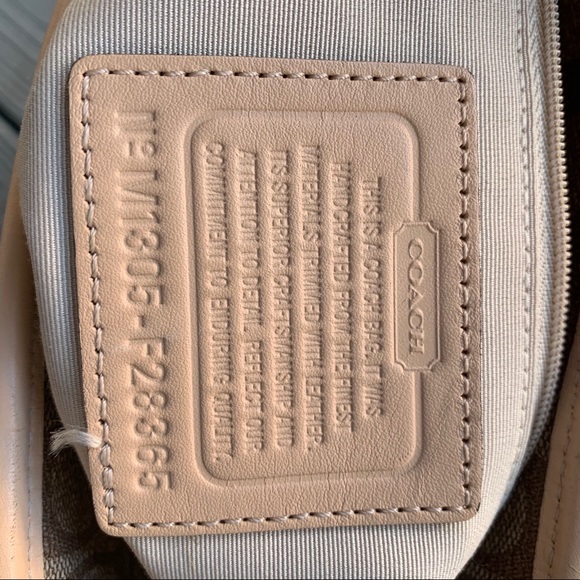 Brown C coach purse - Picture 2 of 3